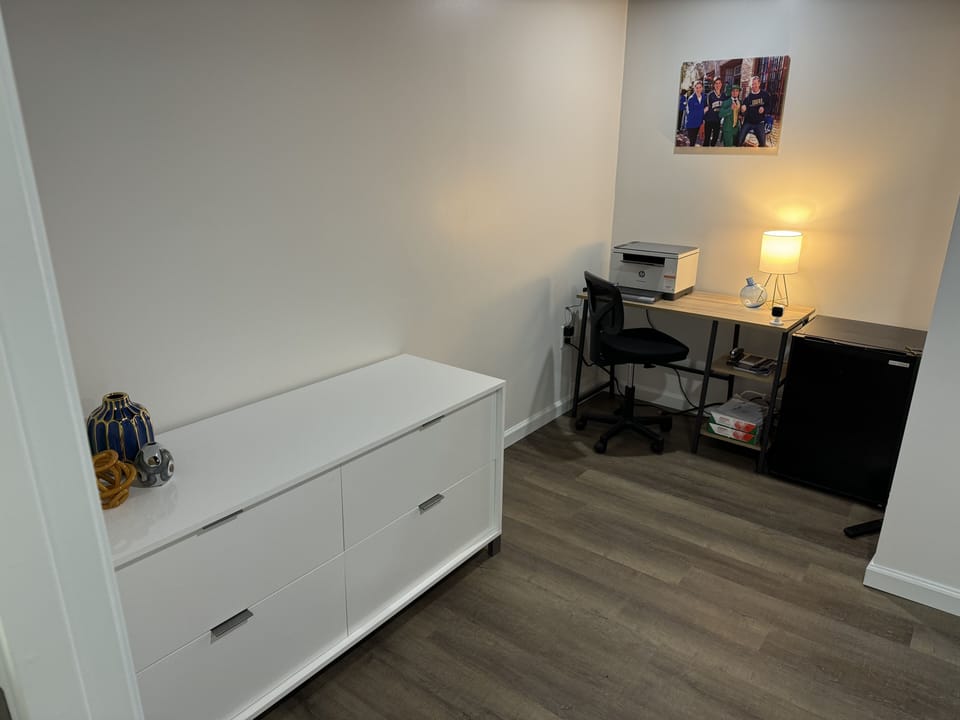 Downstairs Work Space