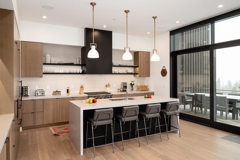 Indoors, Kitchen, Kitchen Island, Dining Room, Dining Table