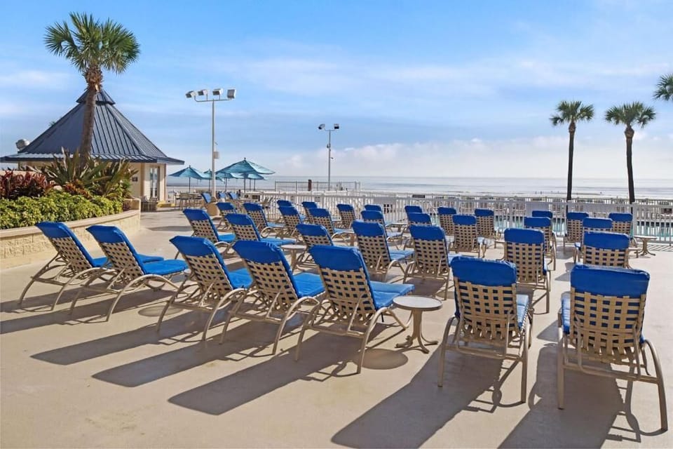 Lounge back and feel the sea breeze all afternoon.