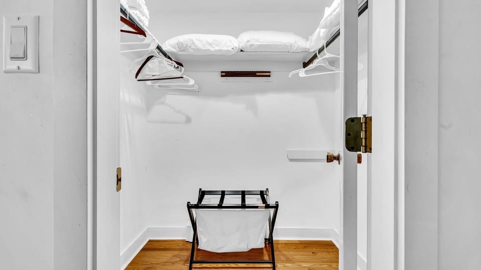 Master bedroom closet.