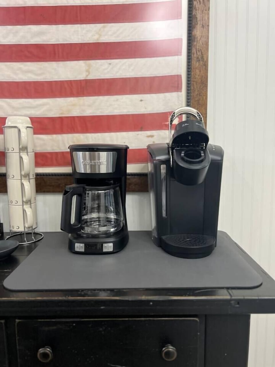 The White House Dining Room: Coffee break? We've got you covered; just bring your preferred java choice.