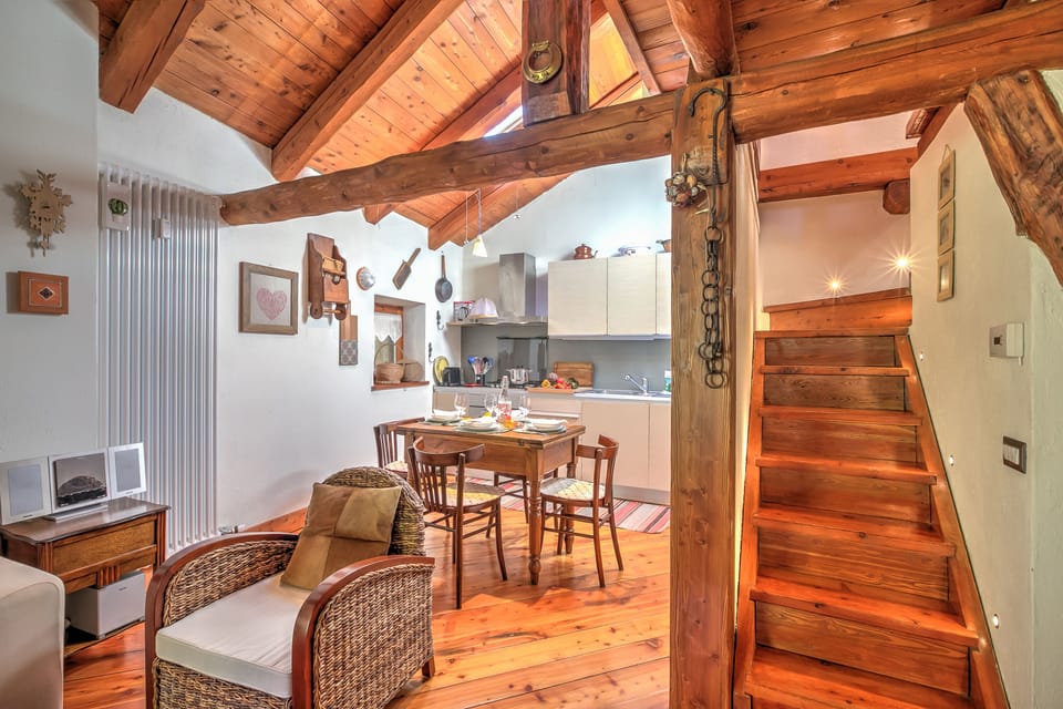 Kitchen and dining area