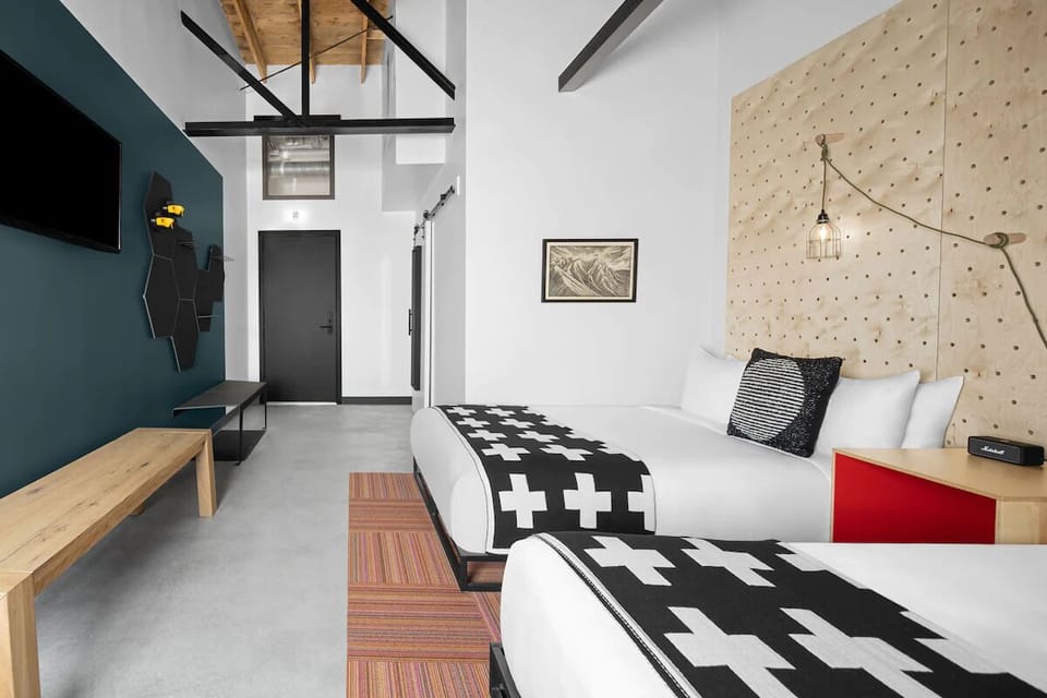 Bedroom. Interior and views may vary based on location and availability.