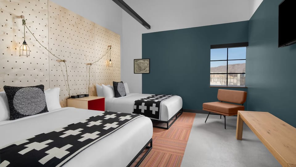 Bedroom. Interior and views may vary based on location and availability.