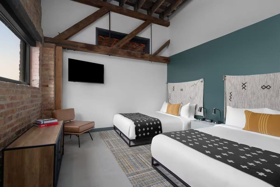 Bedroom. Interior and views may vary based on location and availability.