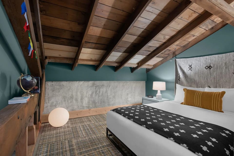 Bedroom. Interior and views may vary based on location and availability.