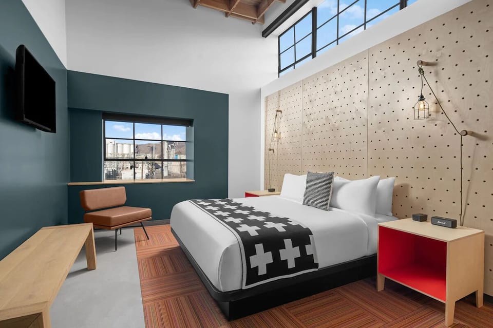 Bedroom. Interior and views may vary based on location and availability.