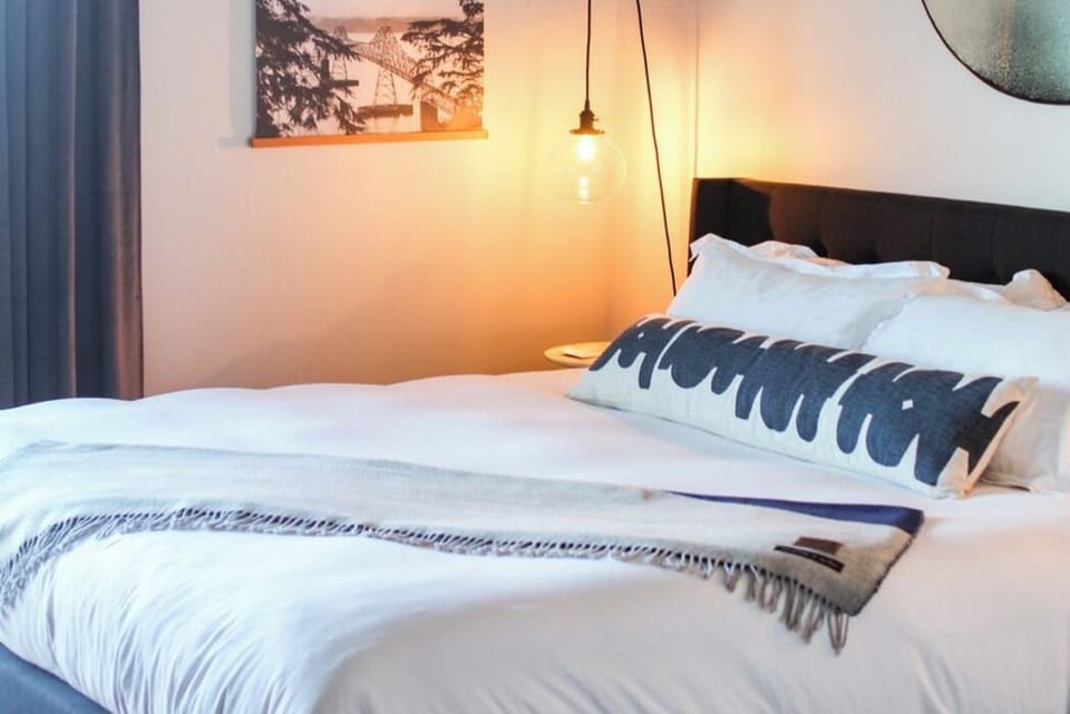 Bedroom. Interior and views may vary based on location and availability.