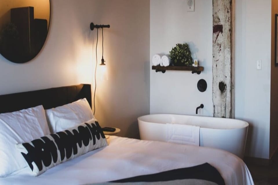 Bedroom. Interior and views may vary based on location and availability.