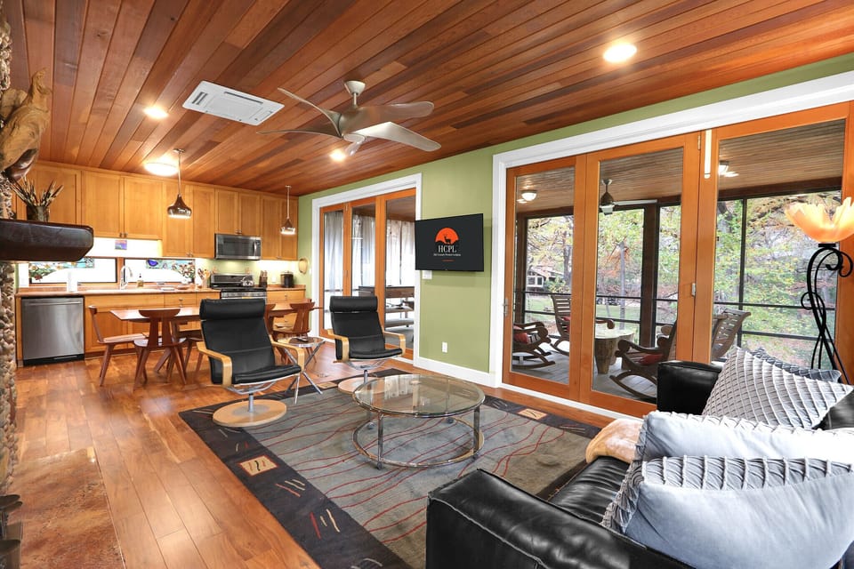 Open concept living space