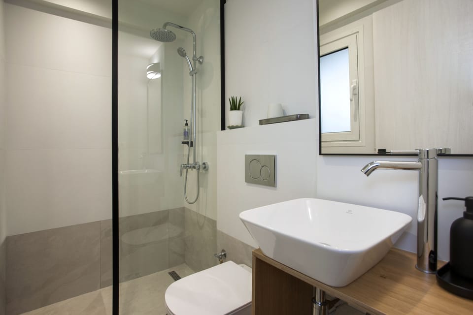 Bathroom 2 / for visitors using the living room sofa-bed. 