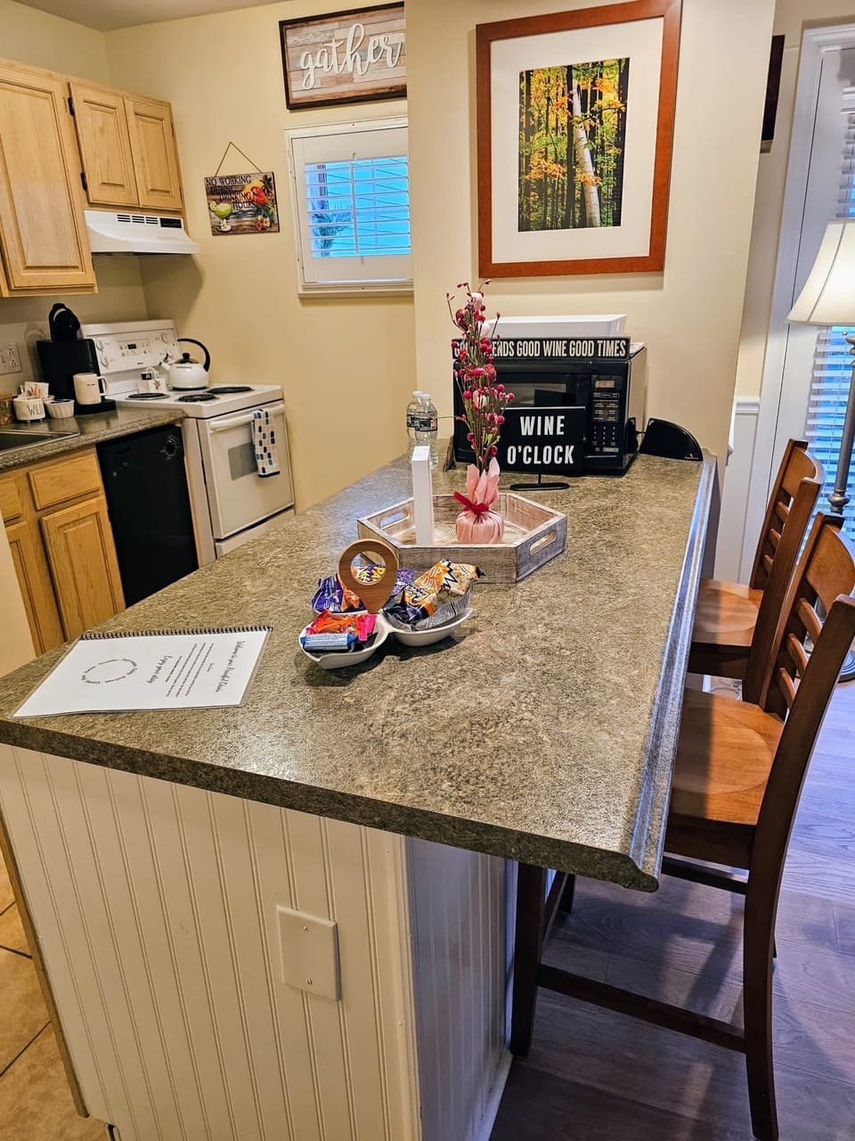 Plenty of snacks for you to enjoy.  
