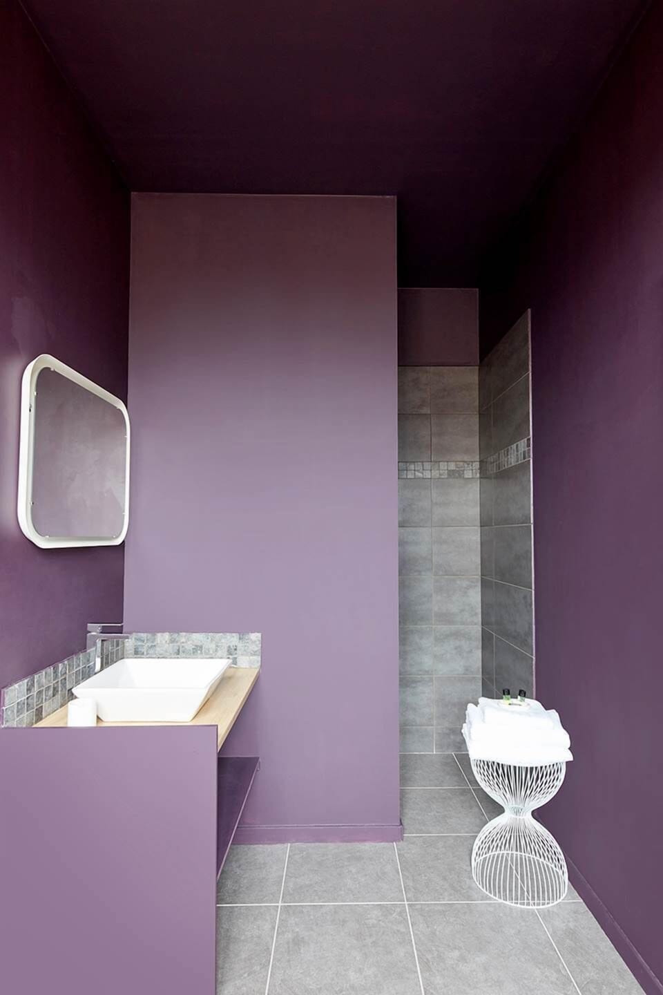 www.odeladelo.com - Salle de bains - Chambre Lilas De Mer