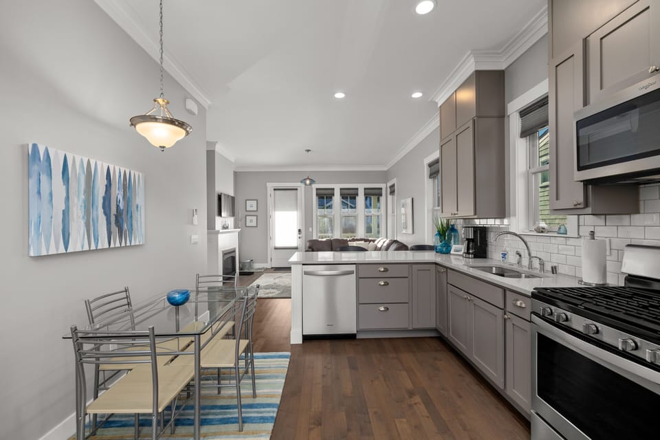 Kitchen and dining