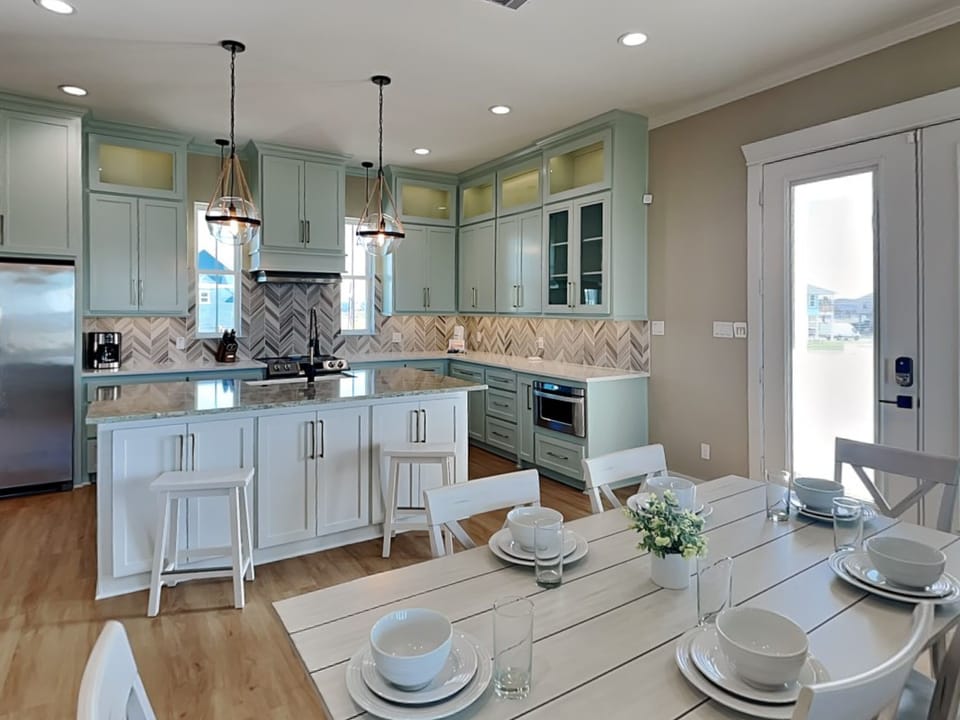 Kitchen and Dining Area