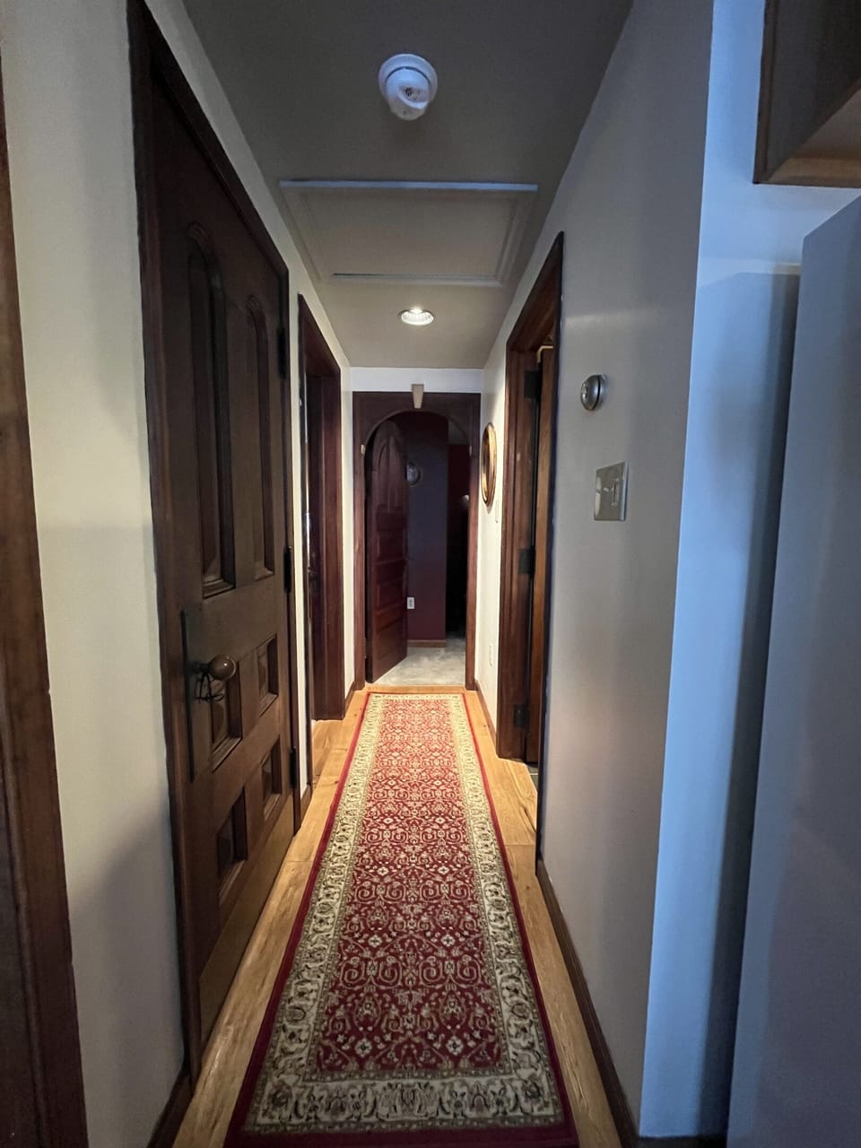 Hall to Bath and Bedrooms