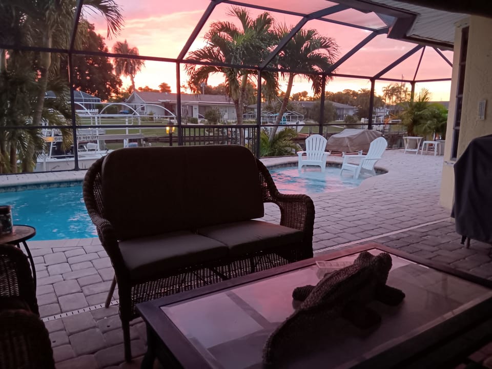 Sunrise from lanai