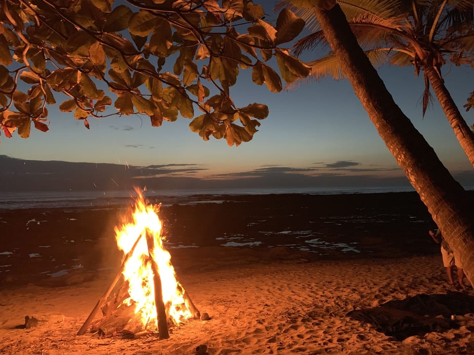 Happy To Build You A Beach Fire At Sunset To Enjoy!