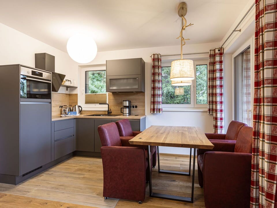 Table, Furniture, Cabinetry, Wood, Window, Chair, Flooring, Floor, Interior Design, Living Room