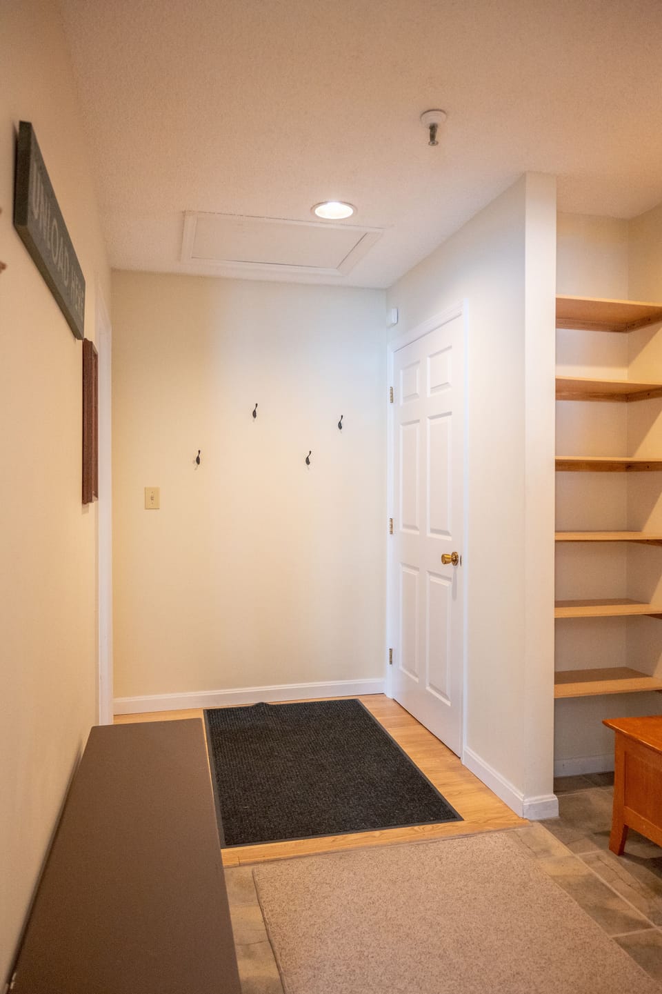 Plenty of room to take off your ski gear in the ski /mudroom.