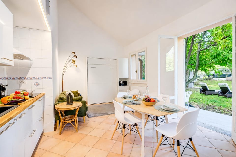 Kitchen and dining area