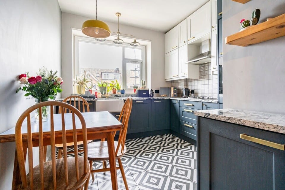 Ample space and lots of natural light