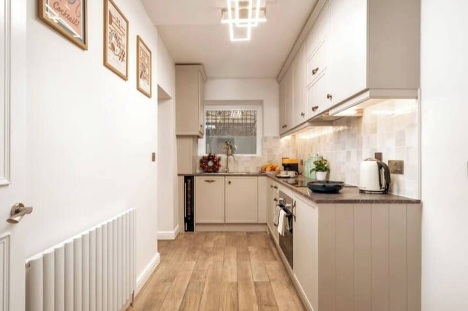 The kitchen is thoughtfully furnished with all the essential appliances and utensils you need to create culinary masterpieces or prepare a quick meal.