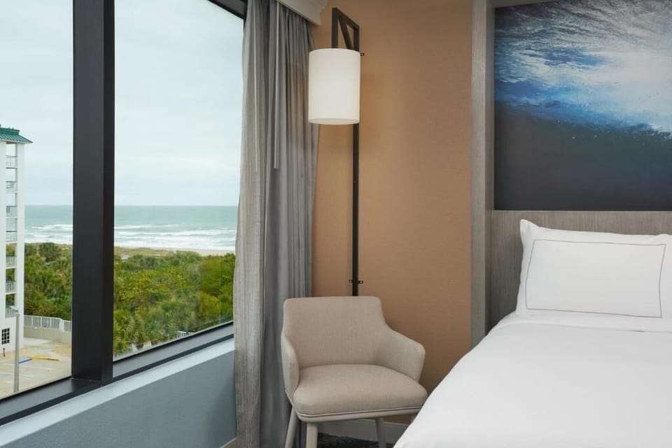 Bedroom. Interior and views may vary based on location and availability.