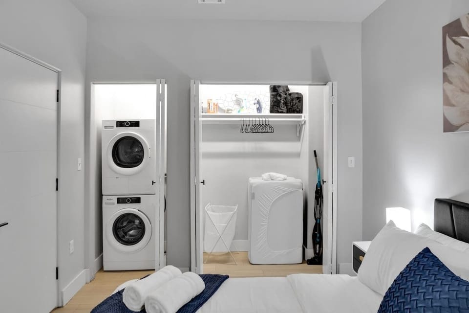 Washer and dryer