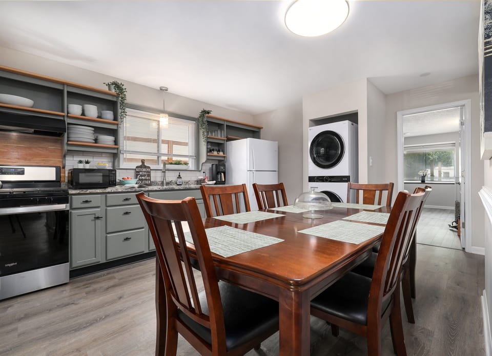 Kitchen and Dining Area