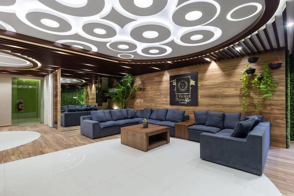 Welcoming building lobby
