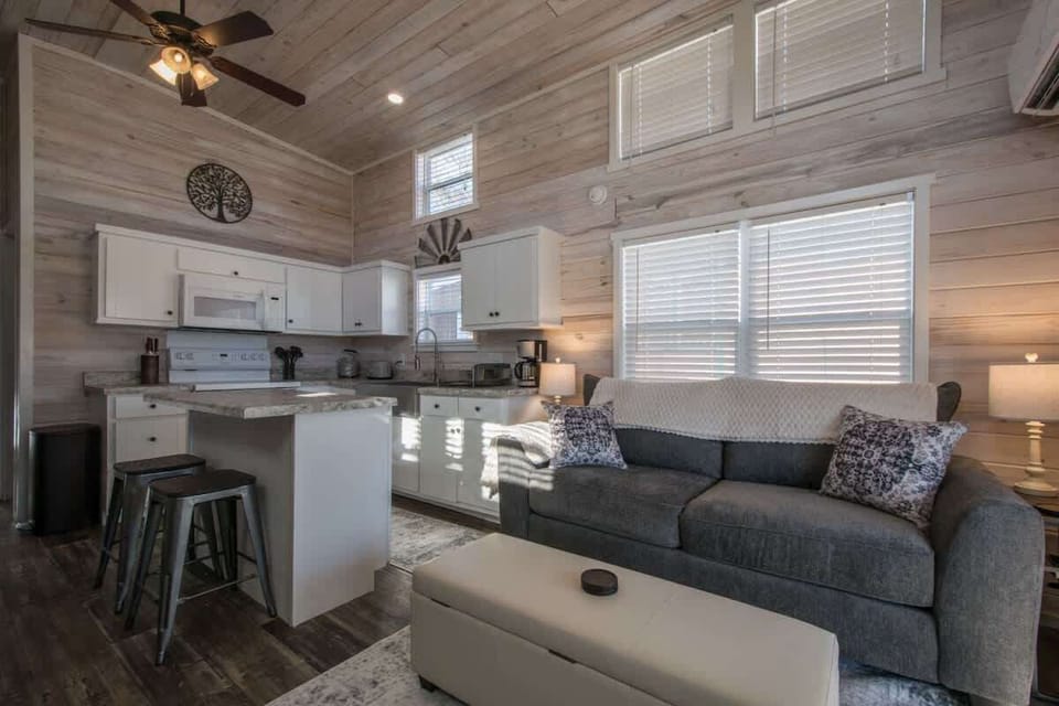 View of Kitchen & Living Area