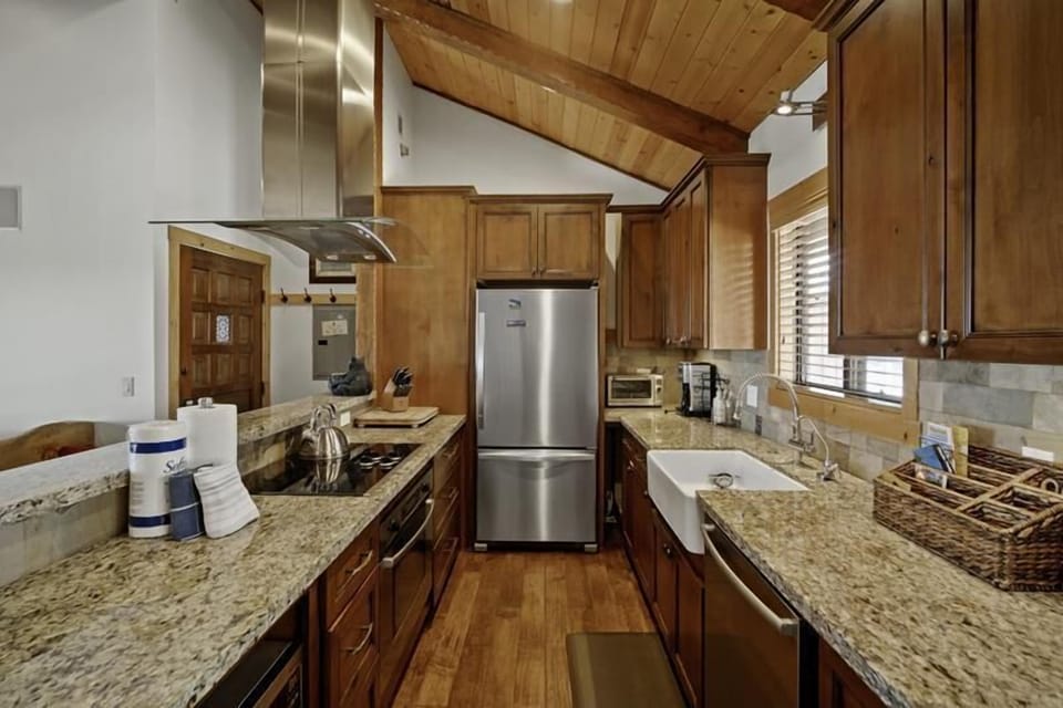 Farm sink, updated appliances and fixtures