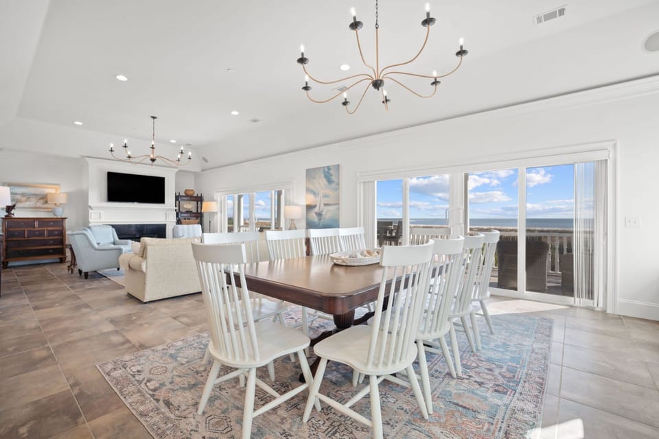 Dining Area with Ocean Views