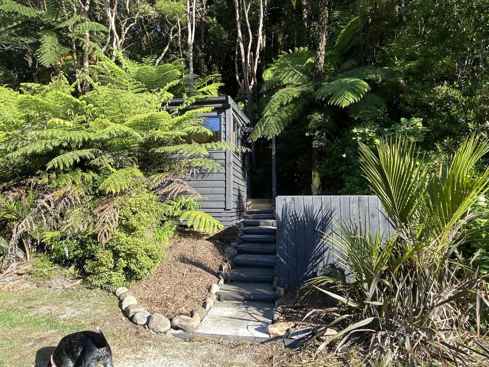 steps up to elevated position