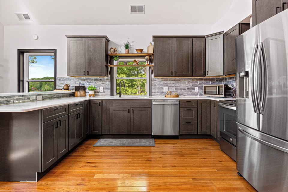 Spacious,  modern and fully loaded kitchen to cook meals for the whole family