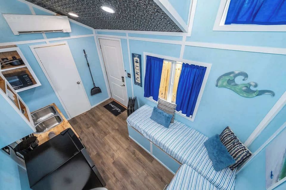 Top View - Living Room / Kitchen
