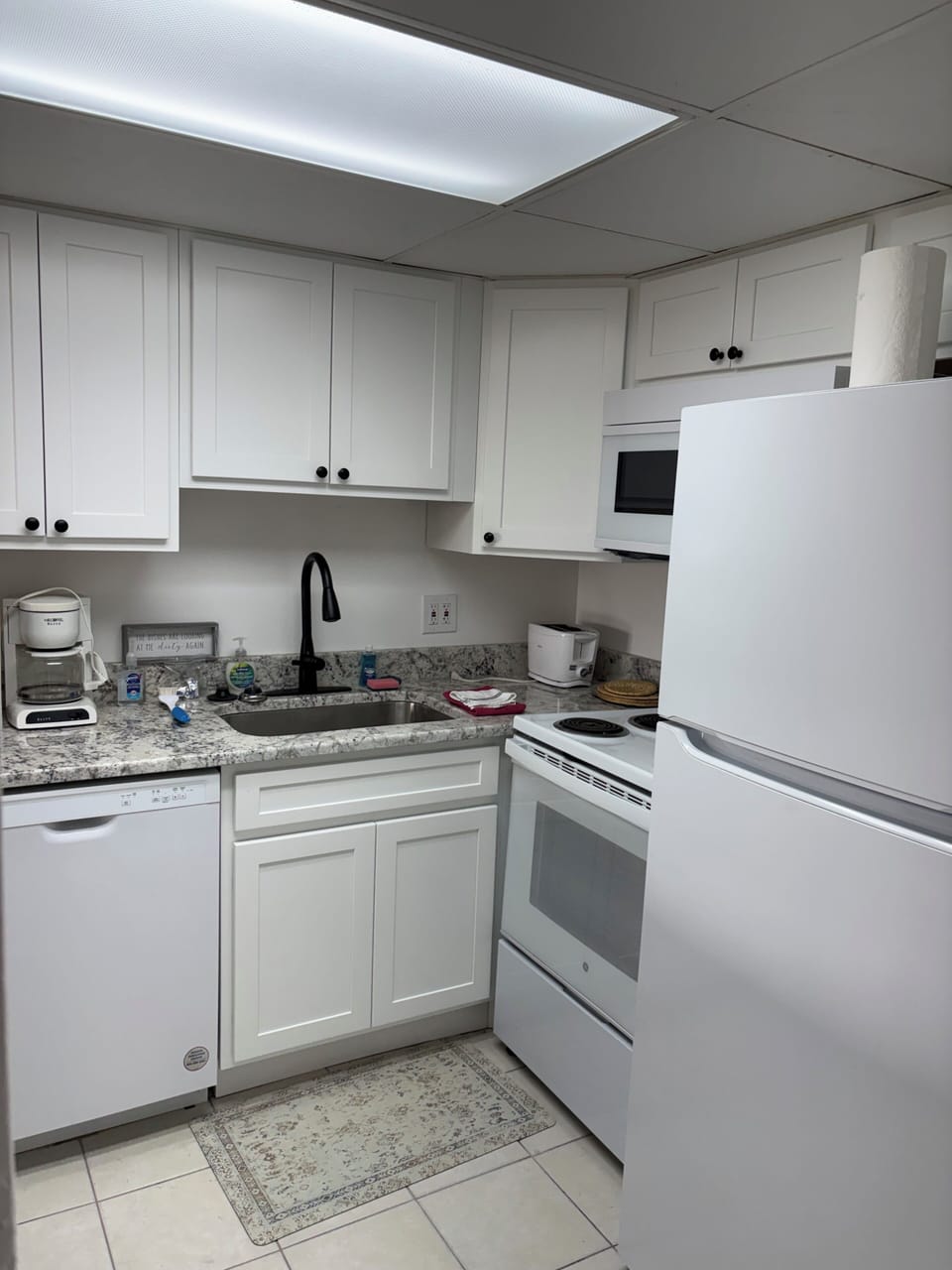 Newly remodeled kitchen