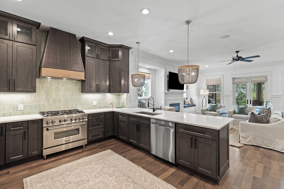 Kitchen - Stunning custom work and attention detail.