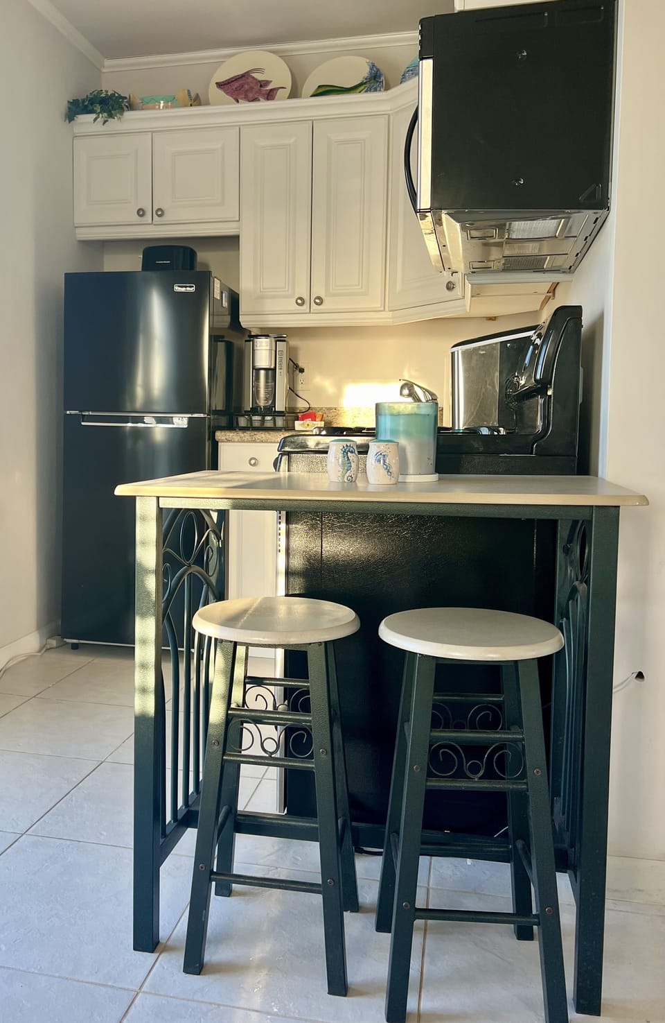 Upstairs kitchenette