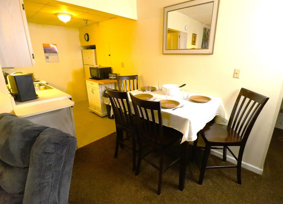 Enjoy your morning breakfast before starting your day or dinner after a busy day