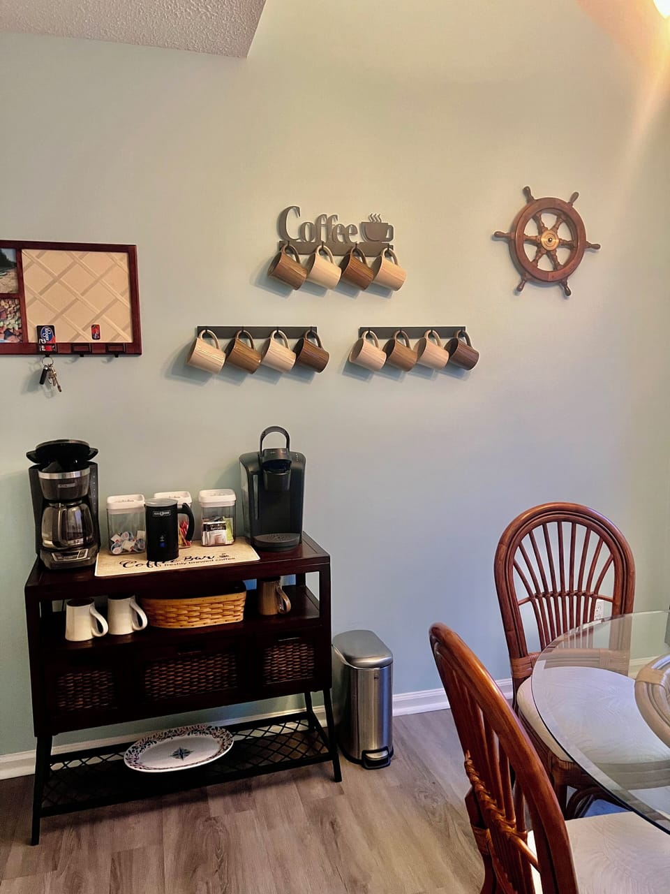 coffee station 
