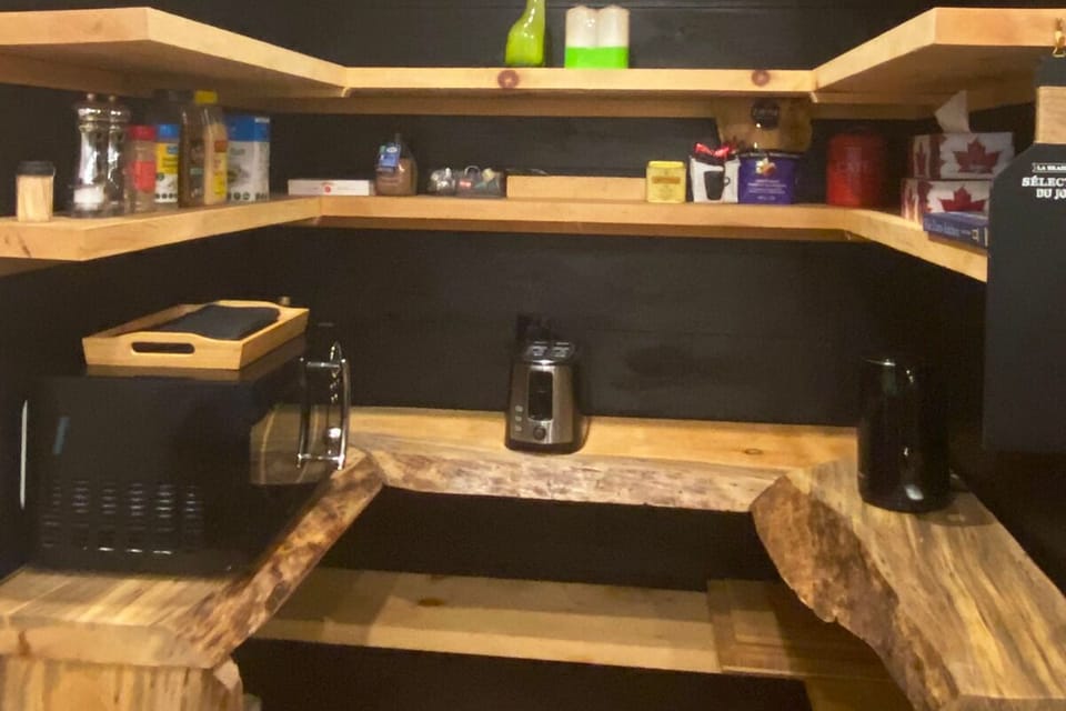 Walk-in pantry.