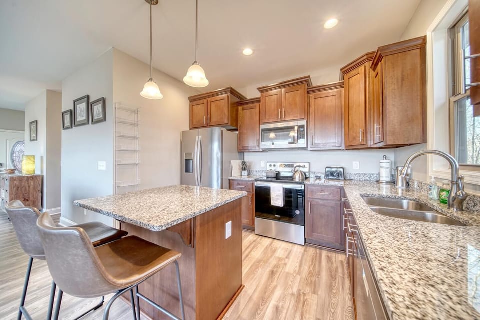 Perfect for cooking up meals while enjoying breathtaking views of the mountains