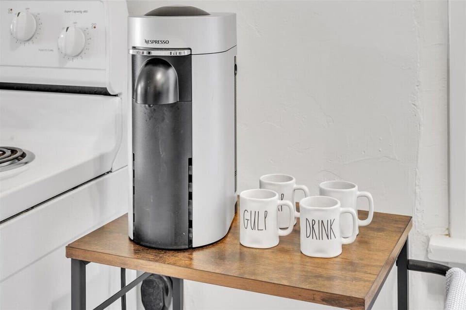 Nespresso for artisan coffee without leaving your room!