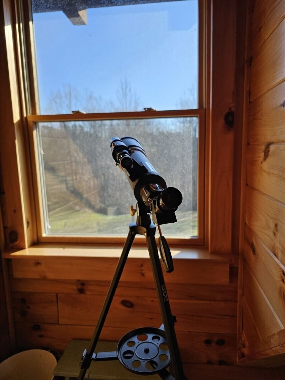 Indulge your interest in the stars from indoors or the observatory