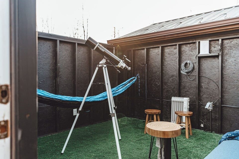 Stargazer offers an observatory  for guests enjoyment