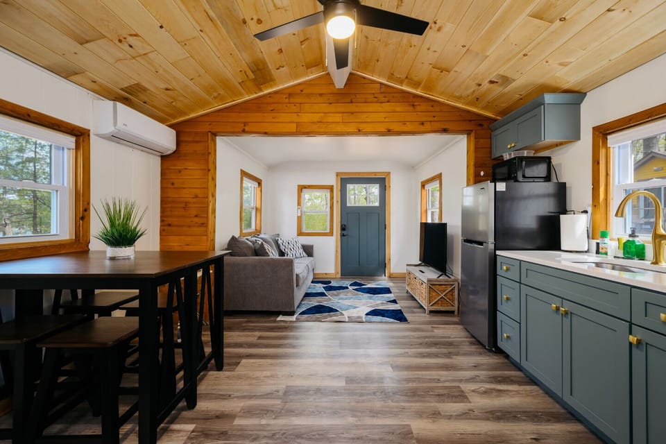 Bright and welcoming space with stylish decor and ample natural light. Perfect for relaxation!