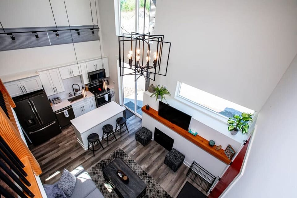 Overview of living space.