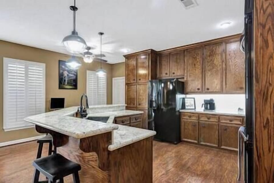 The Kitchen Comes Fully Stocked and Ready to Use